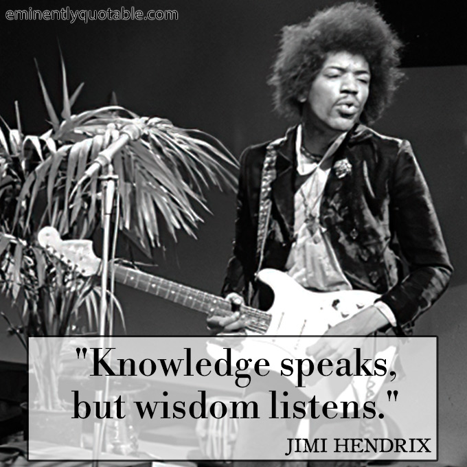 Knowledge Speaks Hendrix
