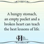 A Hungry Stomach, An Empty Pocket