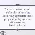 I’m Not A Perfect Person
