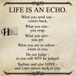 Life Is An Echo