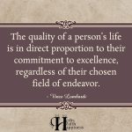 The Quality Of A Person’s Life