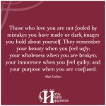 Those Who Love You Are Not Fooled By Mistakes