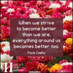 When We Strive To Become Better Than We Are