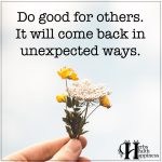 Do Good For Others