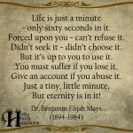 Life Is Just A Minute