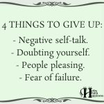 4 Things To Give Up